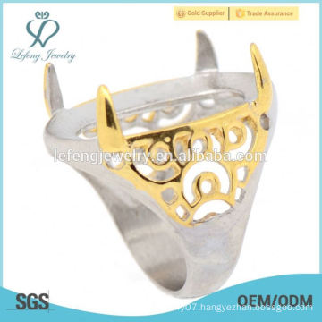 bulk price indonesia gold finger rings design for women stainless steel ring